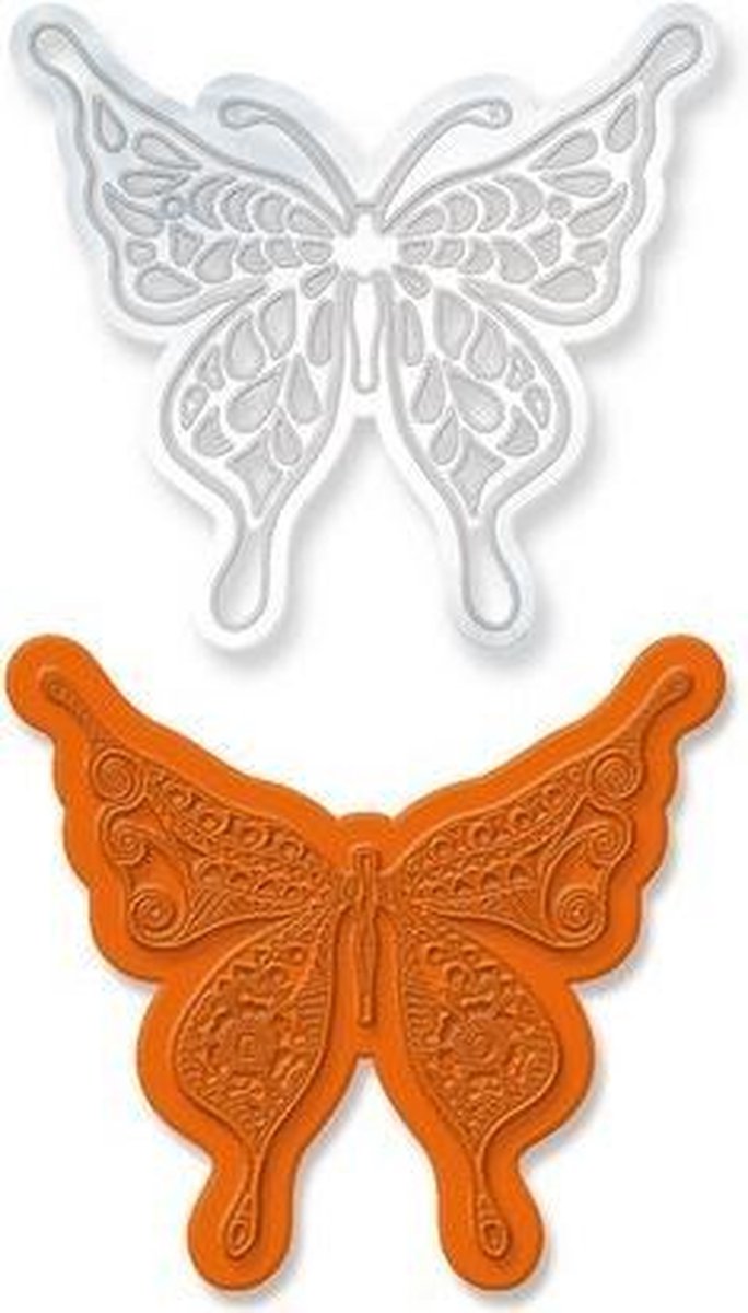 Tonic Studios Mal & Stamp set - Rococo butterfly felicity 1040E