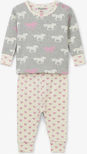 Hatley miejses 2-delige pyjama Pasture Horses
