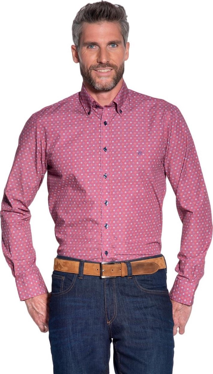 Campbell Classic Casual overhemd lange mouw