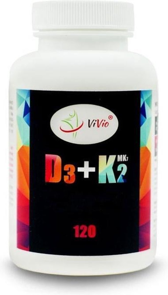 Vitamine D3 + K2 120x180mg
