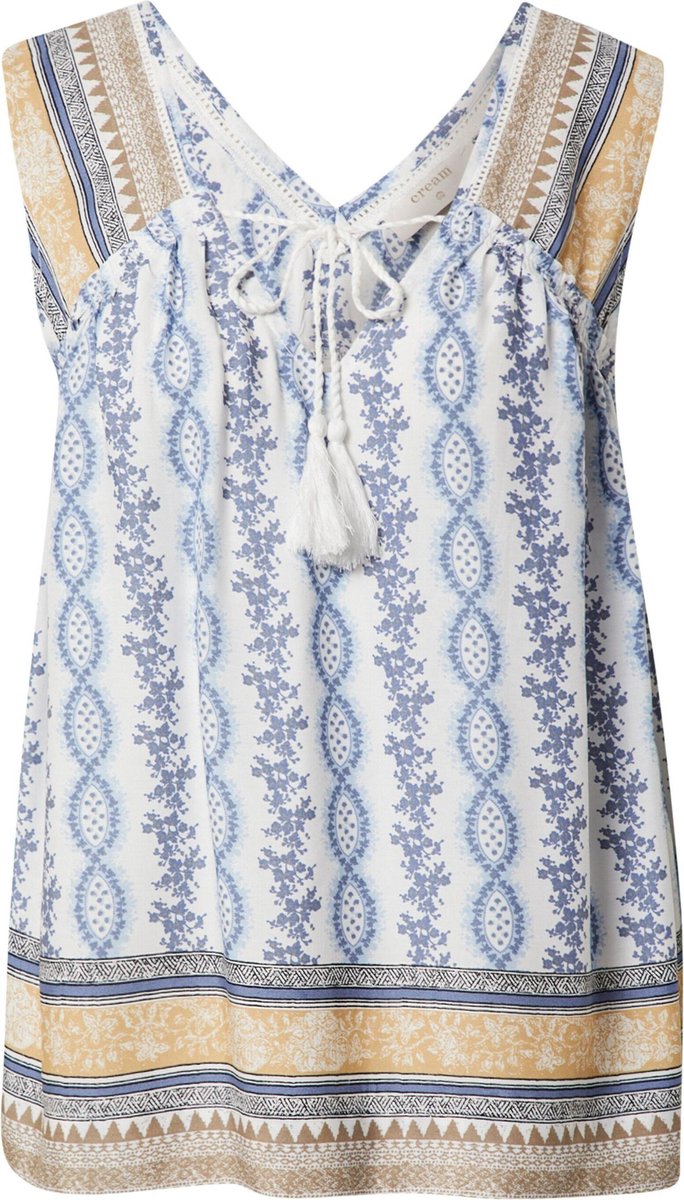Cream blouse olina Beige-38 (M)