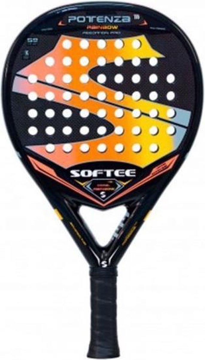 Softee Potenza Rainbow Coral Padel Racket