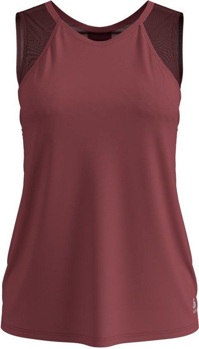 Odlo Tank Maha Dames Sportshirt - Roan Rouge - Maat XL