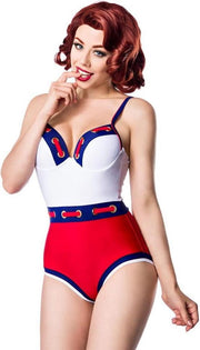 Belsira Badpak -L- Navy Multicolours
