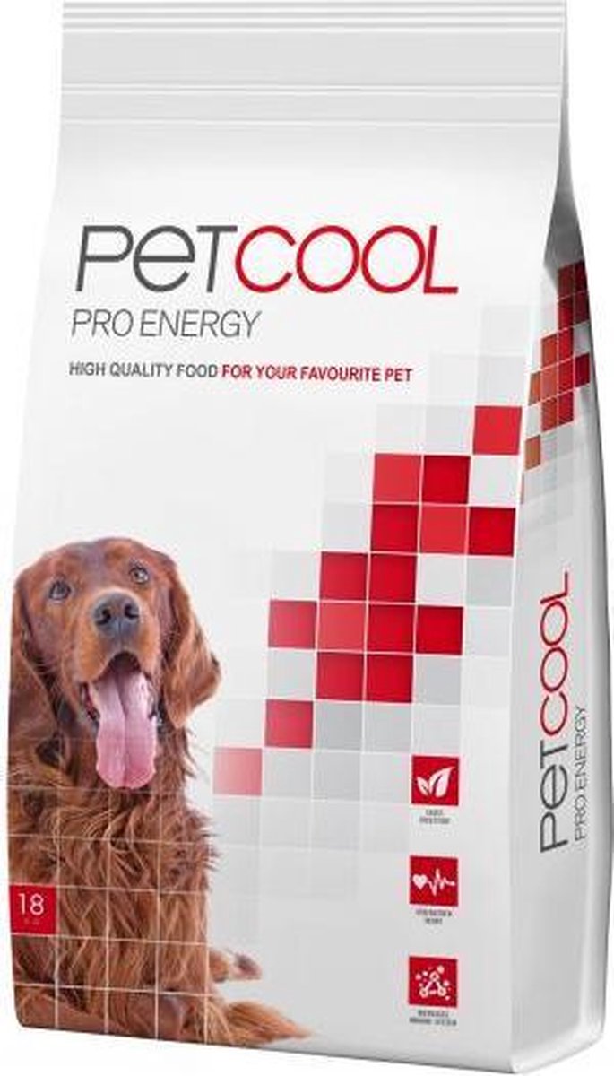 18 kg Petcool pro / high energy hondenvoer