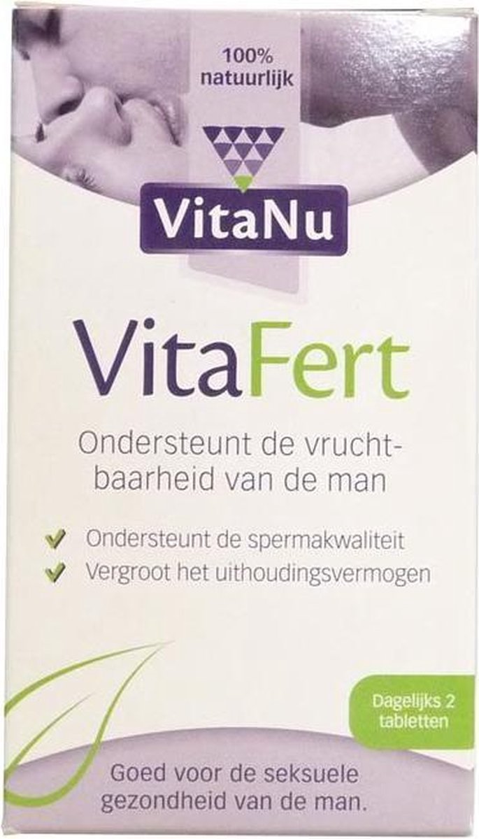 VitaNu VitaFert - 60 stuks - Erectiepillen
