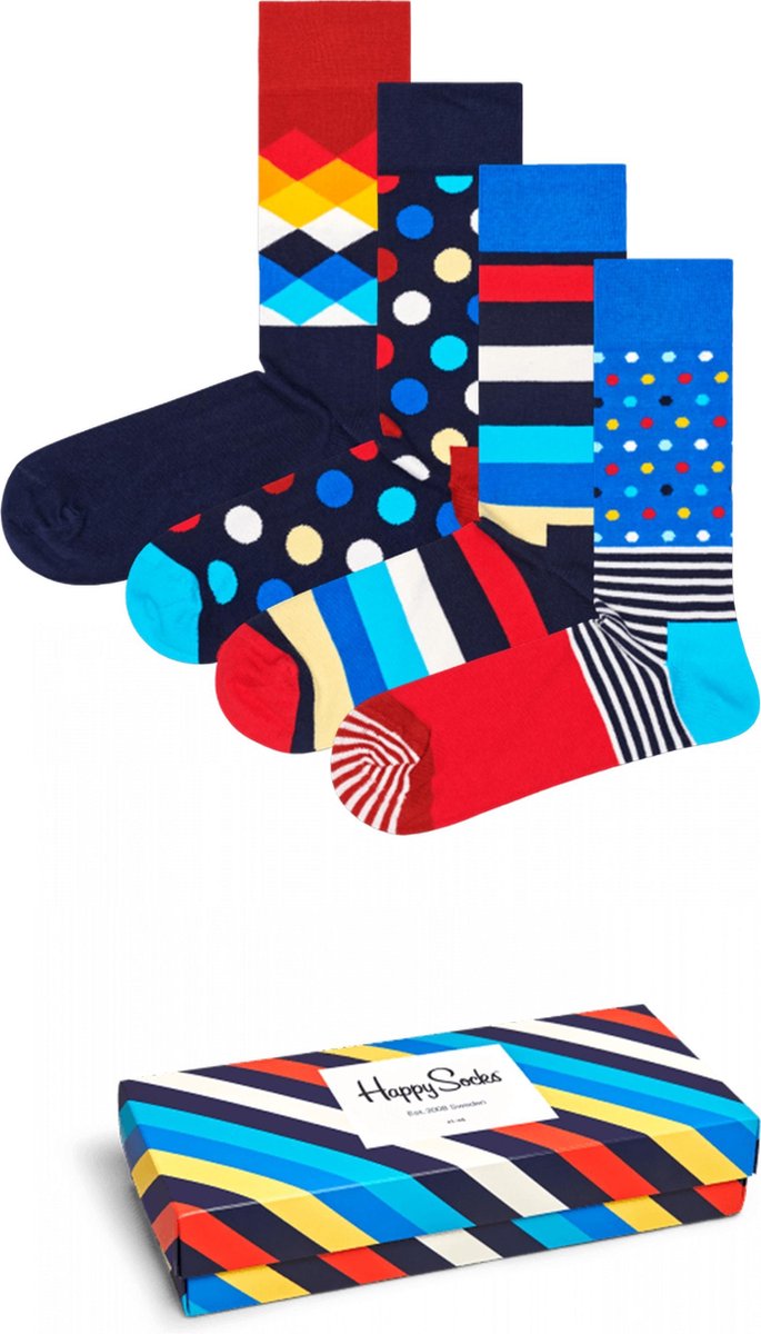 Happy Socks Special Stripe Giftbox - Maat 36-40