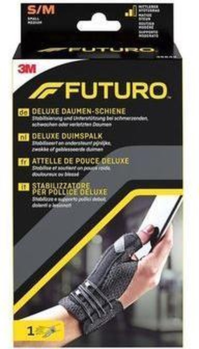 FUTURO™ Deluxe duimspalk zwart