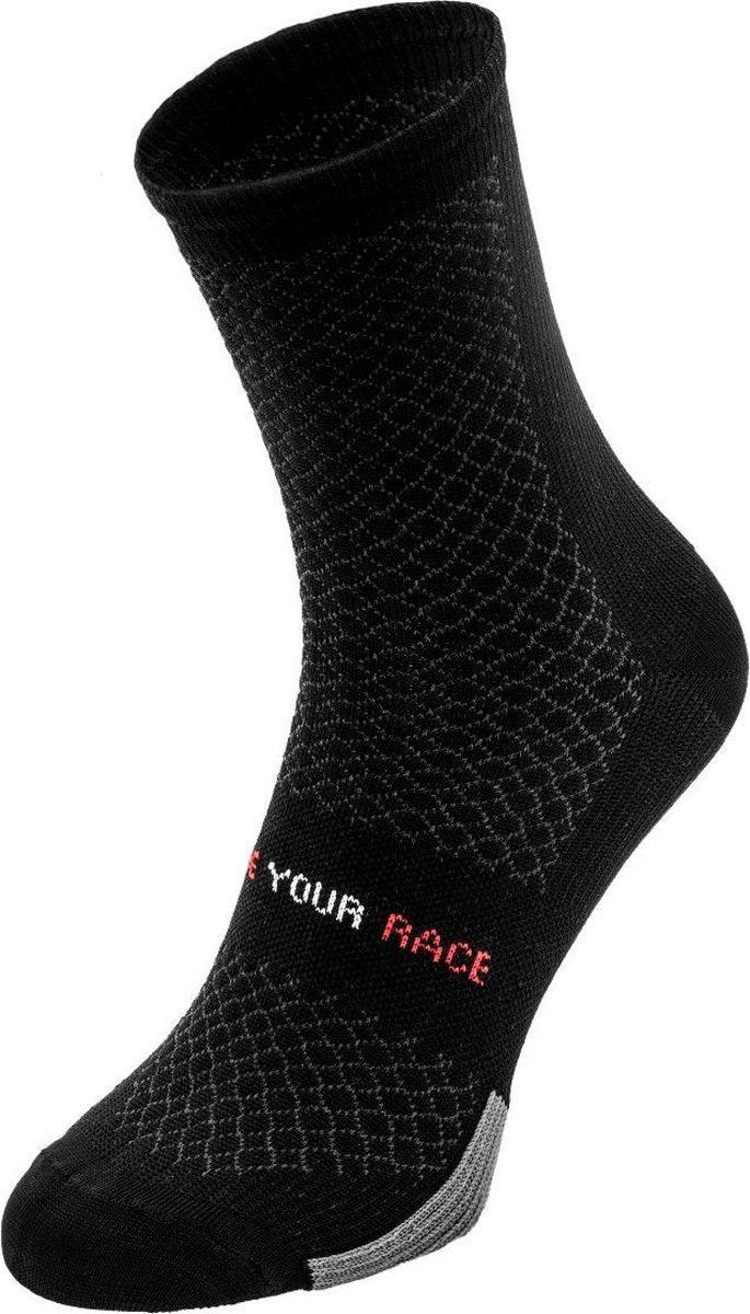 R2 Endurance Fietssokken Zwart L (43 - 46)