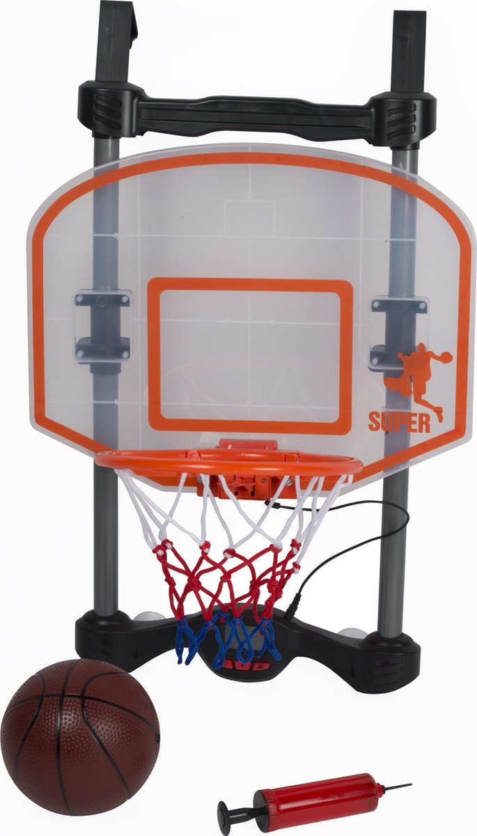 Dunlop  Basketbalnet - Over-de-Deur-Ophangsysteem - Elektronisch - Digitaal Scorebord - Juichgeluiden - 3x AAA (excl.) - 3+
