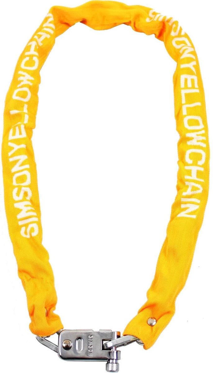 Simson Yellow XL - Kettingslot - 120 cm - Geel