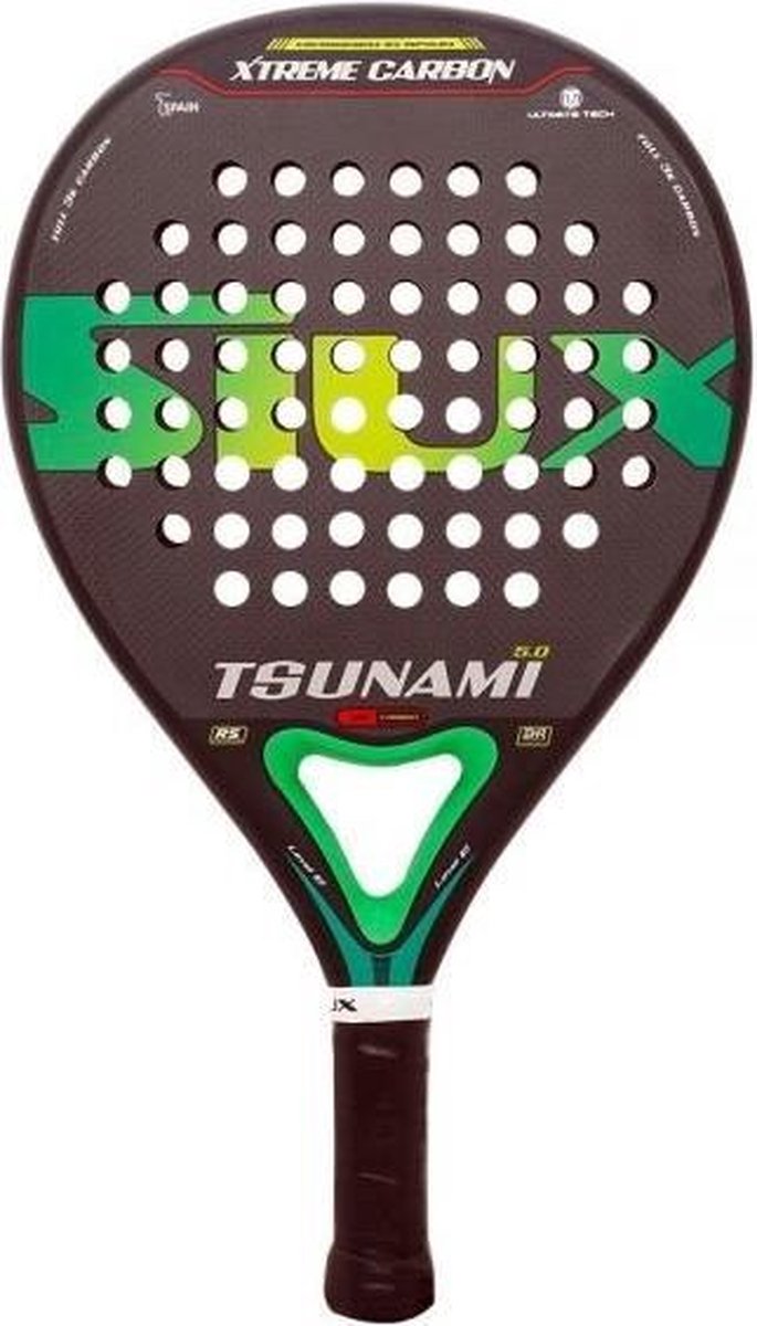 Siux Tsunami 5.0 3k Groen Padel Racket
