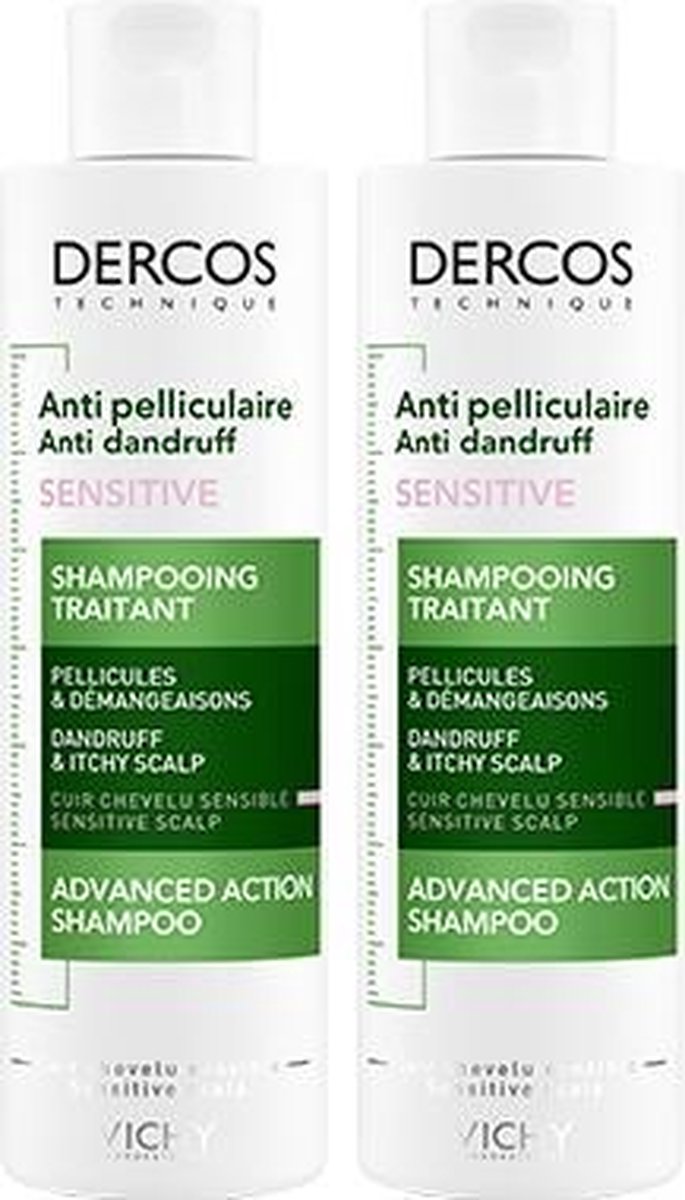 Vichy DERCOS Anti-roos Shampoo - 2 stuks