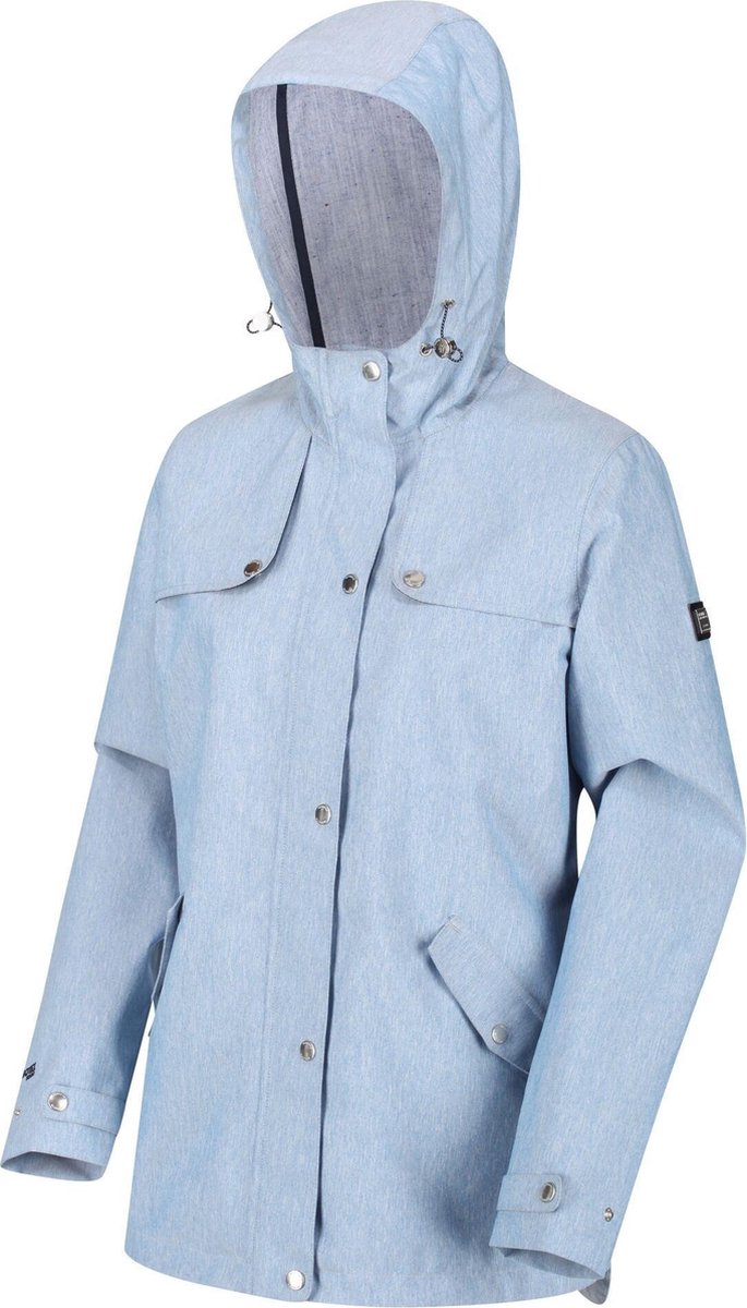 Regatta Jas Bertille Dames Waterdicht Polyester Blauw Maat 42