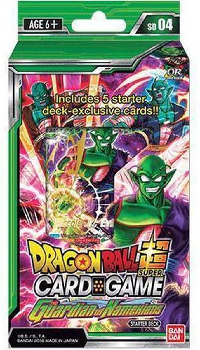 Dragon Ball Scg Guardian Of Namekians Startersdeck Sd04 (en)