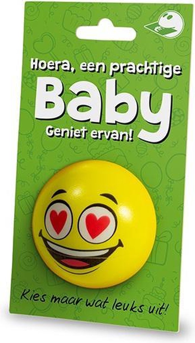 Cadeaukaart + Stressbal Baby