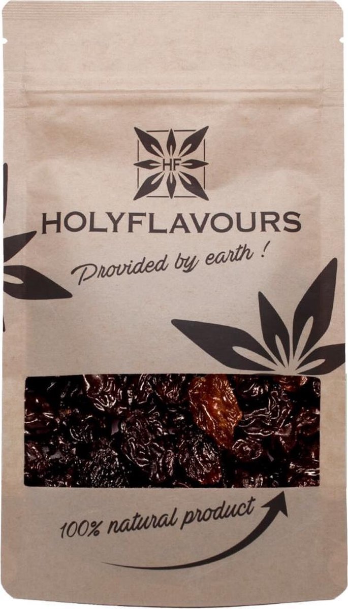 Blue Thompson rozijnen - 100 gram - Holyflavours -  Biologisch gecertificeerd
