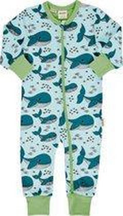 Rompersuit LS WHALE WATERS 62/68