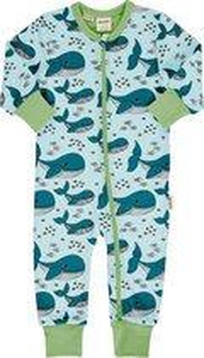 Rompersuit LS WHALE WATERS 62/68