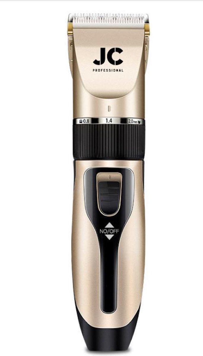 JC Professional - Draadloze tondeuse met 4 standjes