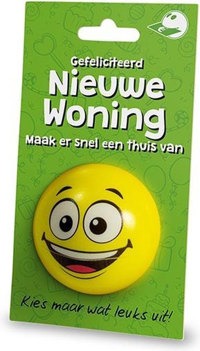 Cadeaukaart + Stressbal Nieuwe Woning