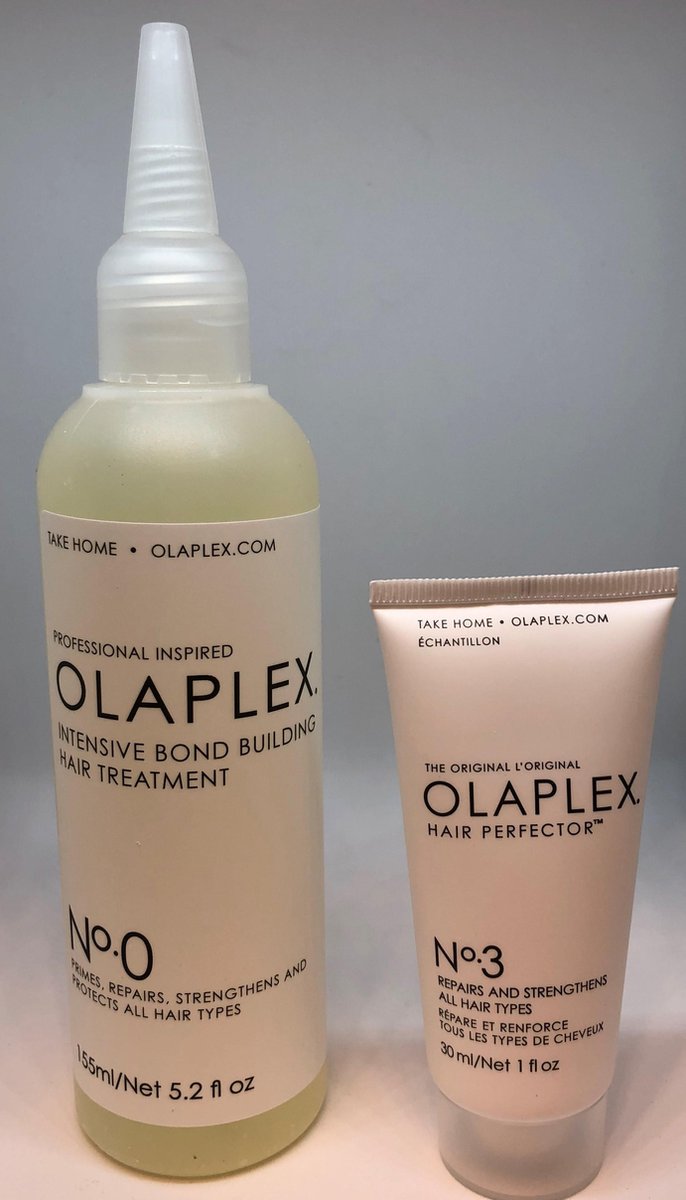 Olaplex combi pakket nr 0 en nr 4 shampoo