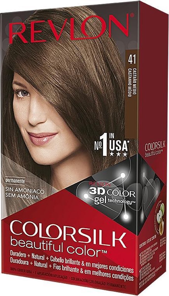 Revlon ColorSilk Beautiful Color 41 haarkleuring Bruin