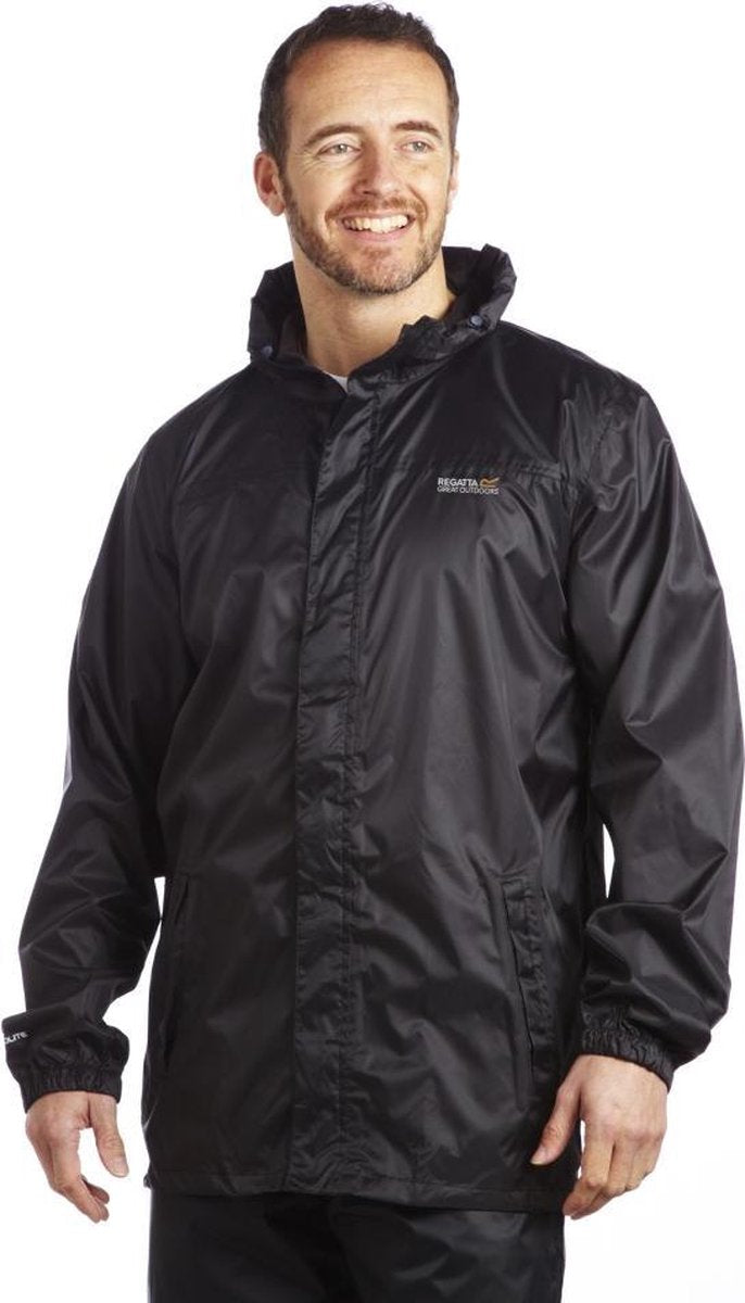 Regatta Men's Pack-It - Regenjas - Heren - S - Zwart