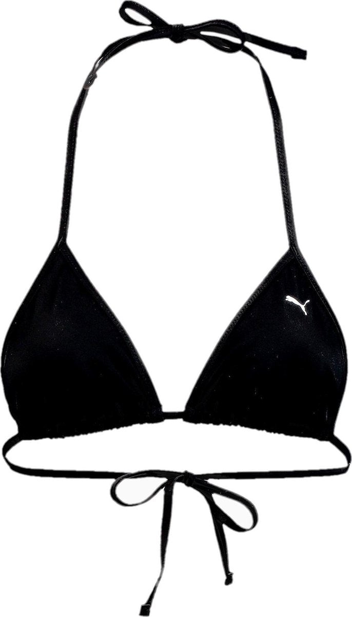 Puma Bikinitopje Driehoek Polyamide/elastaan Zwart Mt S