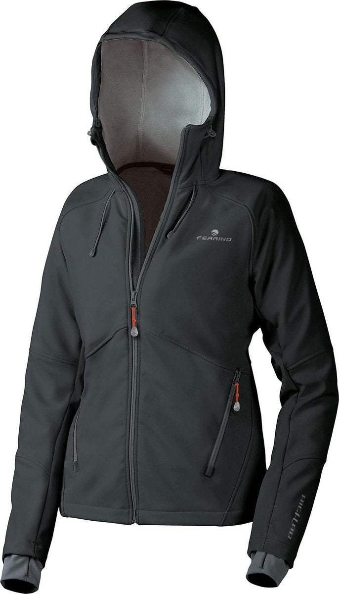 Ferrino Outdoorjack Grober Dames Antraciet Maat Xs
