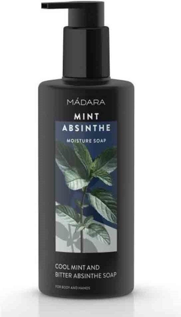 MÁDARA Cosmetics Mint Absinthe Moisture Soap - 300 ml - Cool Mint & Bitter Absinthe