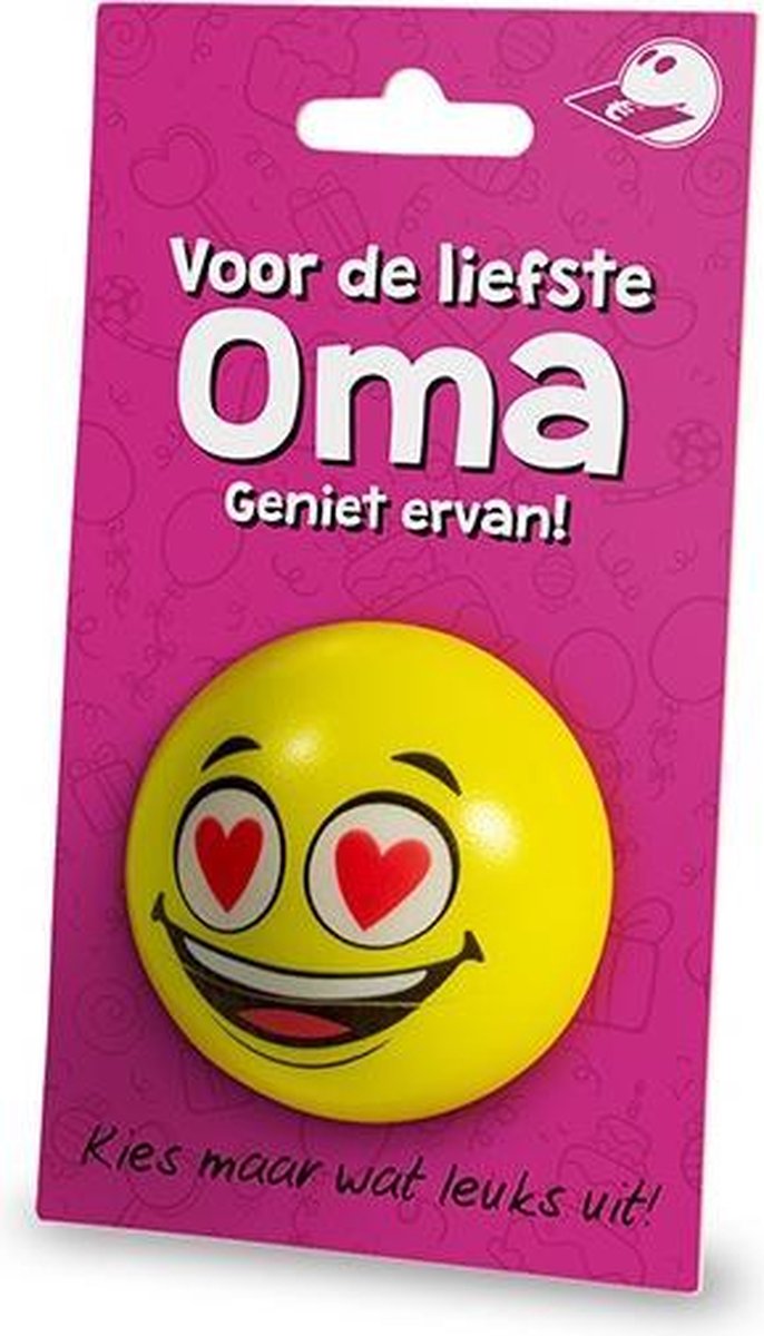 Cadeaukaart + Stressbal Oma
