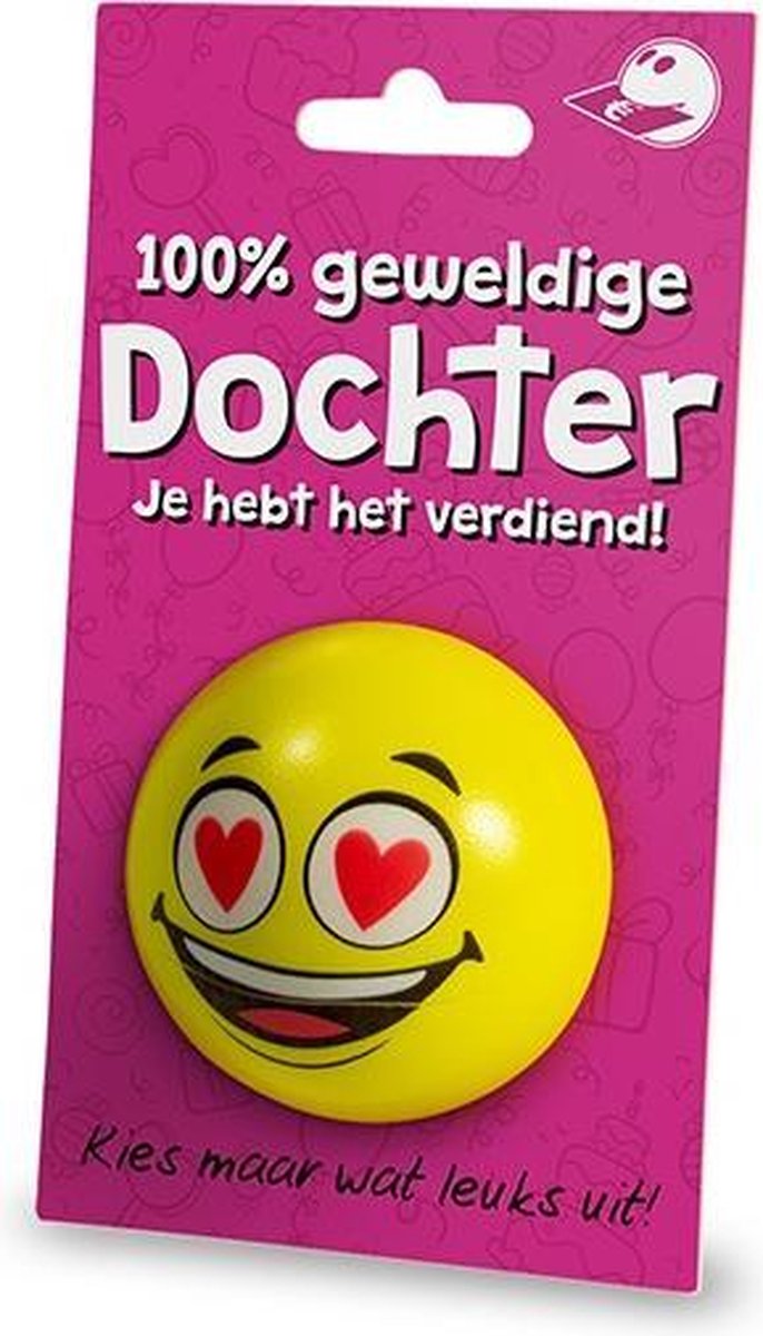 Cadeaukaart + Stressbal Dochter