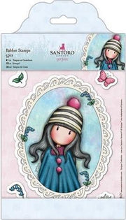 Rubber  Stempels- Santoro - Pom-Pom