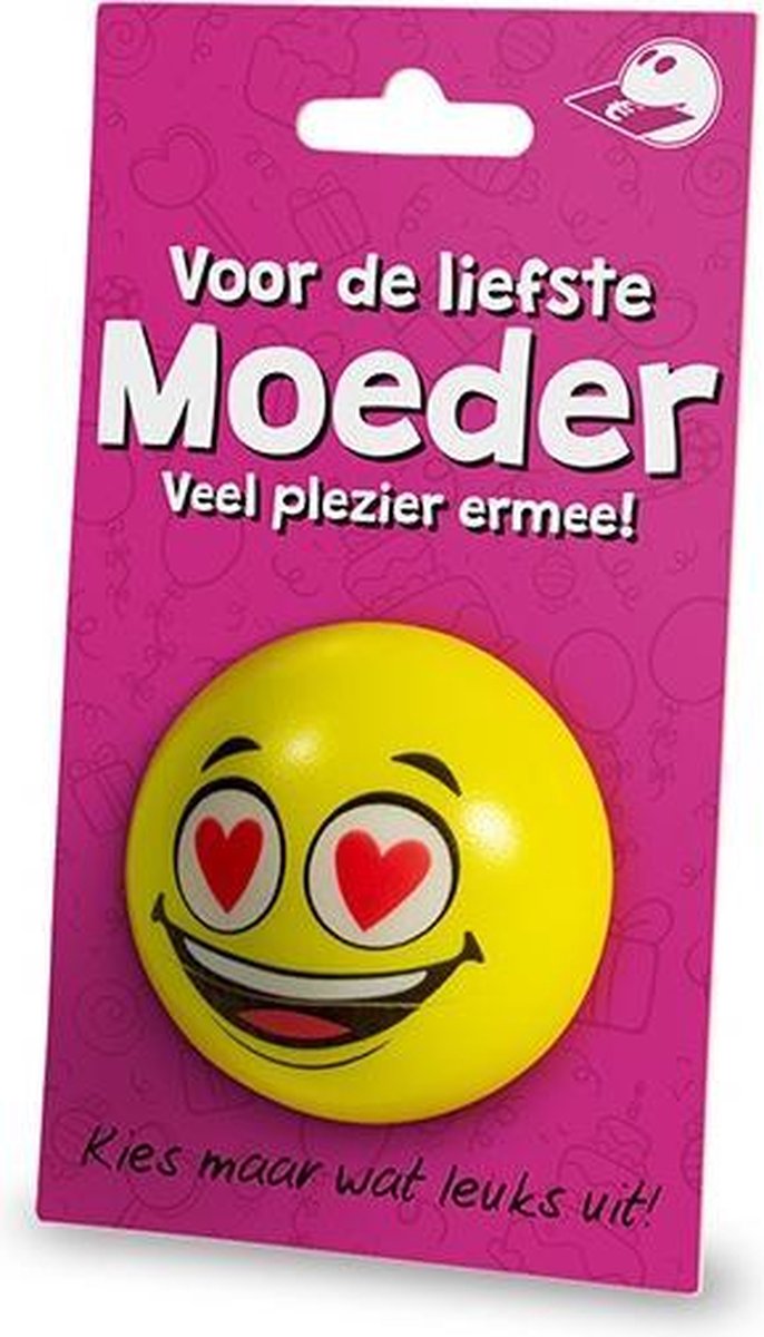 Cadeaukaart + Stressbal Moeder