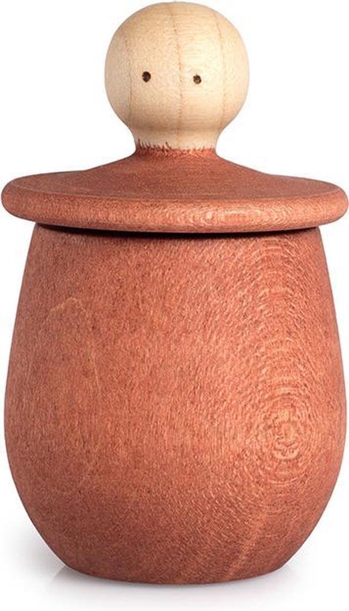 Grapat Houten Speelgoed Klein Oranje Poppetje - Little Things