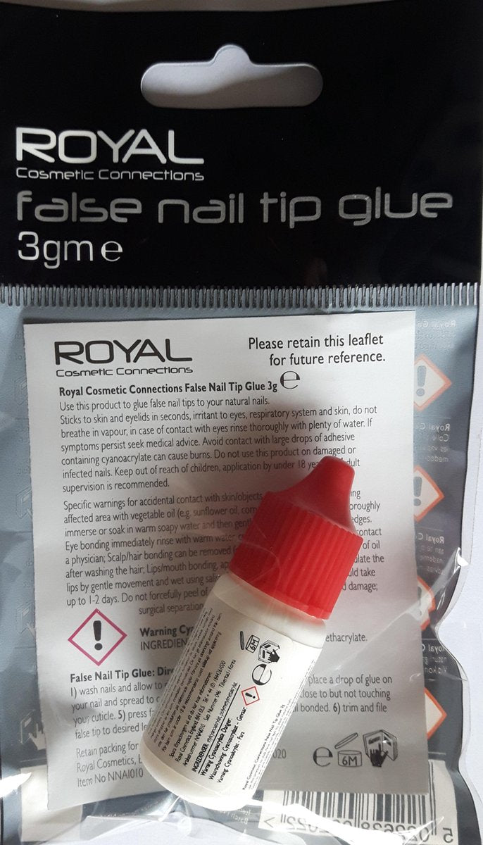 Royal kunstnagellijm - Nagellijm voor nagels -  Lijm voor nepnagels - Lijm voor kunstnagels - Lijm voor nepnagels