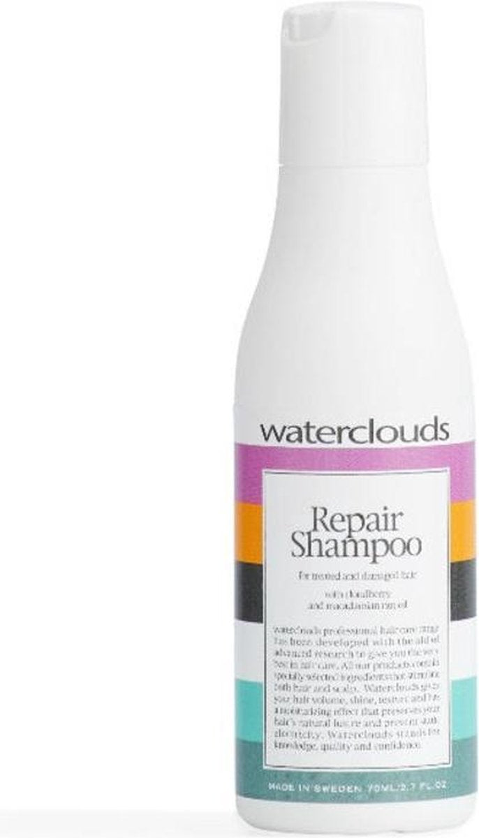 Waterclouds Repair Shampoo -70 ml -  vrouwen - Voor Beschadigd haar/Droog haar