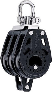 Harken Carbo 3-schijfs+hondsvot 40mm