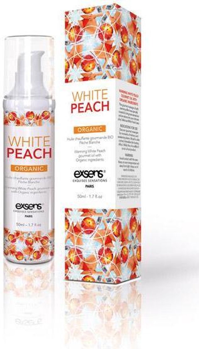 Massage Olie Perzik Bio  | 50ml | EXSENS