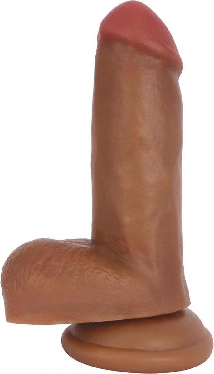Realistische Dildo Met Balzak - 16.5 cm