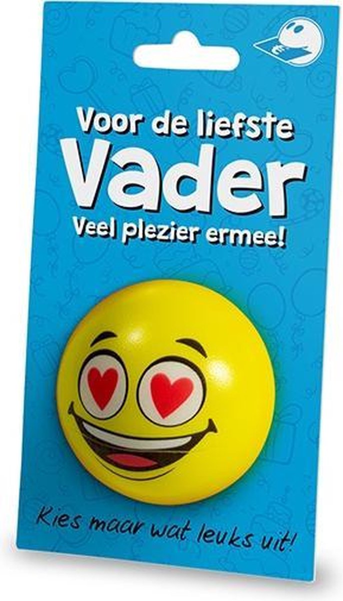 Cadeaukaart + Stressbal  Vader