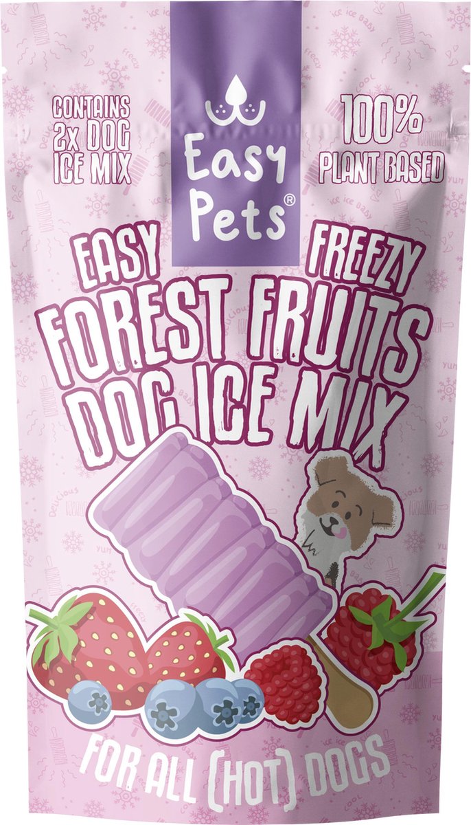 Easypets hondenijs - Forest Fruits