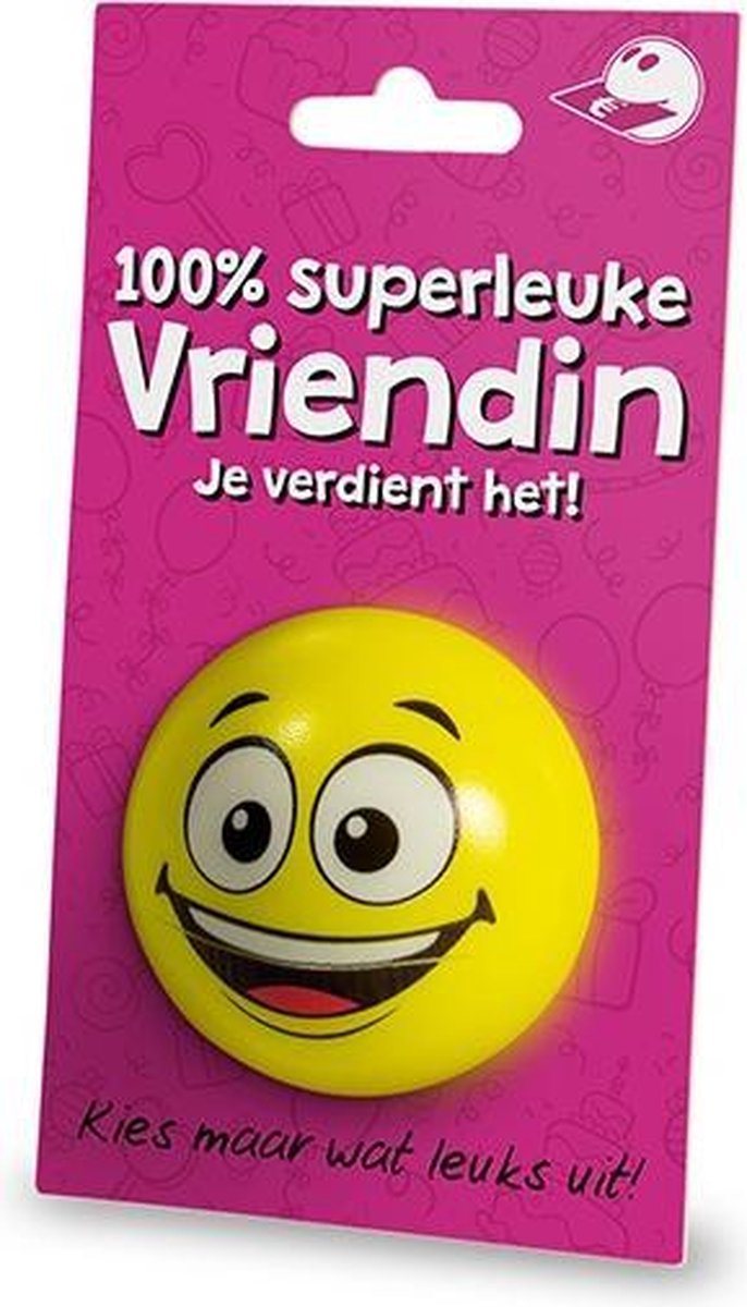 Cadeaukaart + Stressbal Vriendin