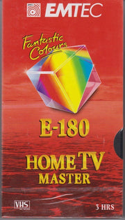 BASF VHS E-180 Home TV Master 1 stuks