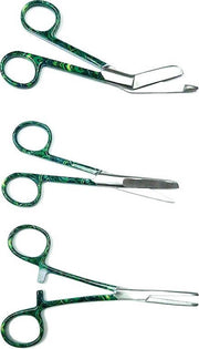 Verpleegkunde Scharen Set - Green Life | Zorg - Zuster - Cadeau - Verpleegster - Accessoires