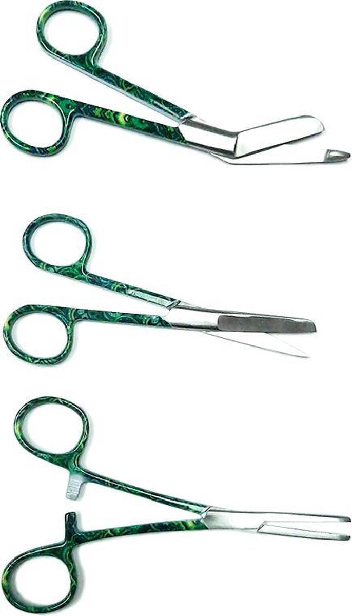 Verpleegkunde Scharen Set - Green Life | Zorg - Zuster - Cadeau - Verpleegster - Accessoires