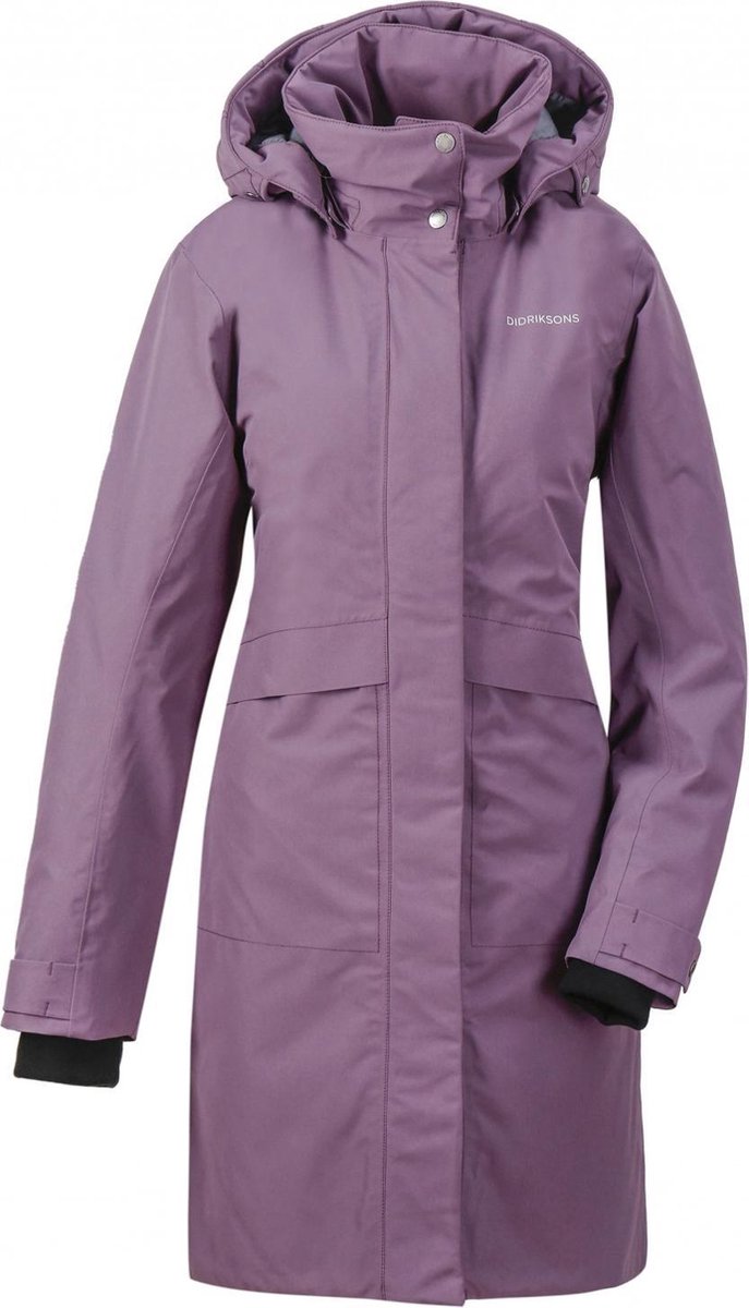 Didriksons - Emilia dames Parka - Eggplant - Maat 36