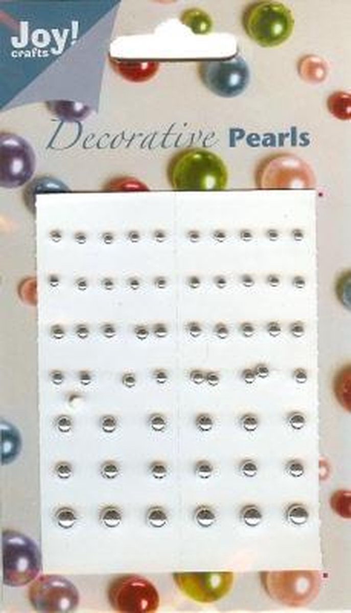Joy!crafts plakparels zilver