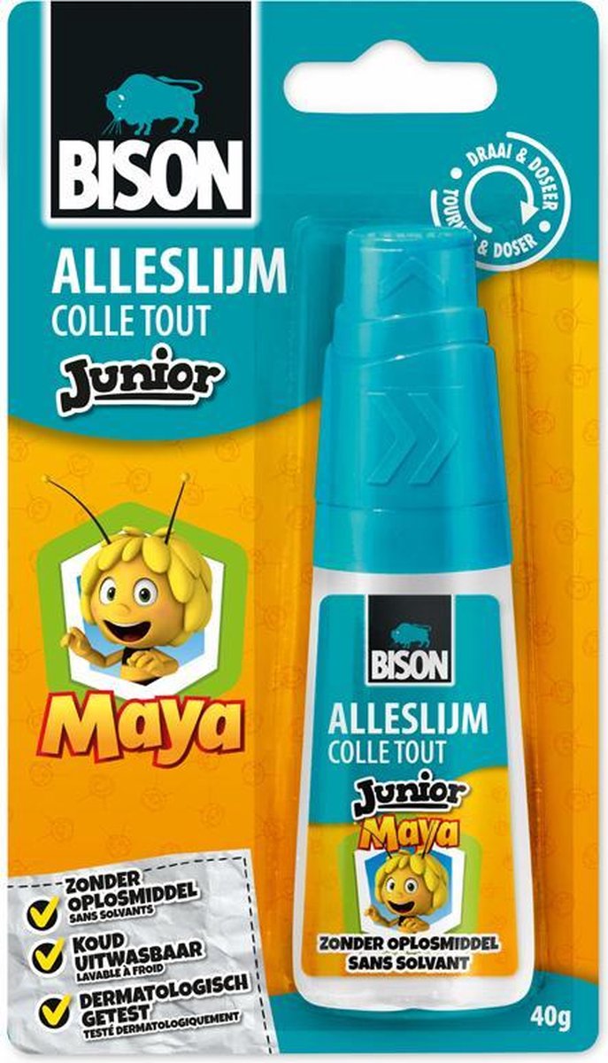 Bison Junior alleslijm Draai & Doseer Maya
